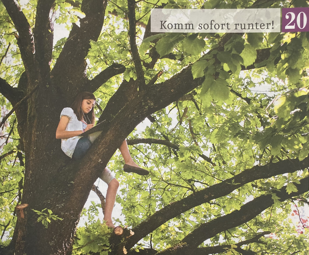 Komm sofort runter!