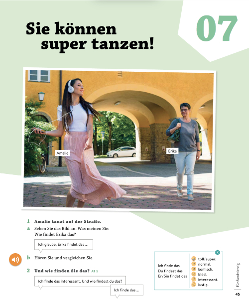 Sie können super tanzen!