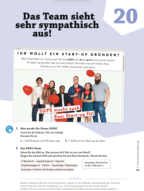 Das Team sieht sehr sympathisch aus!