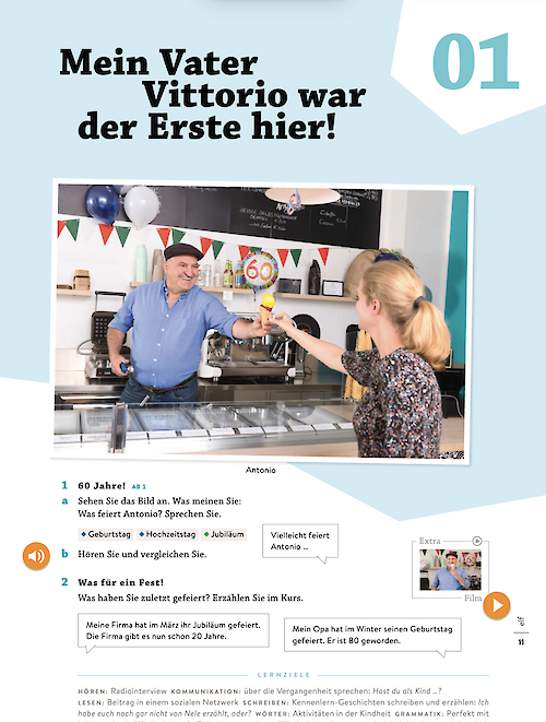 Mein Vater Vittorio war der Erste hier!