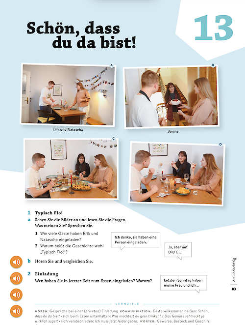 Schön, dass du da bist!